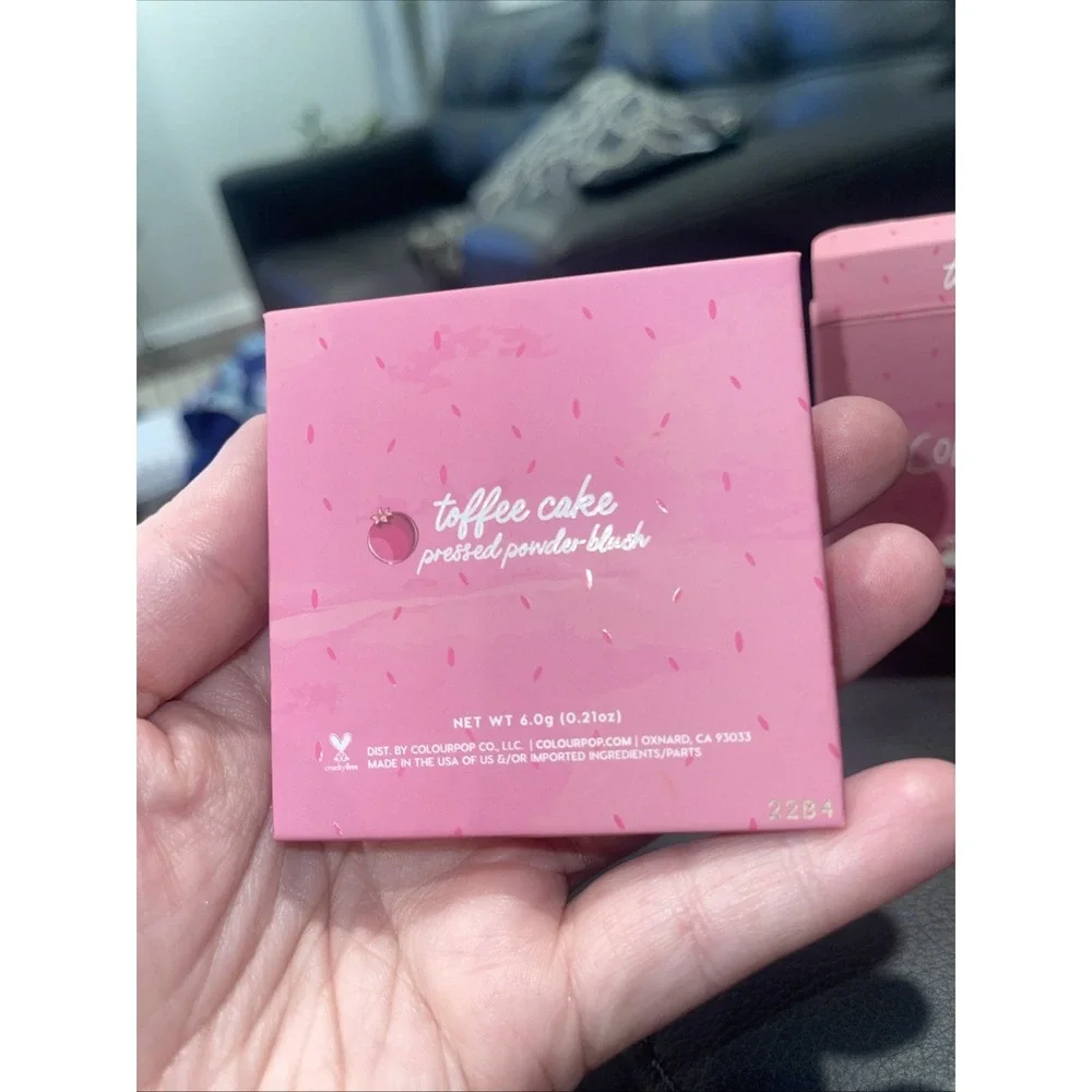 Colourpop Pressed Powder Blush 0.21oz -- TOFFE CAKE